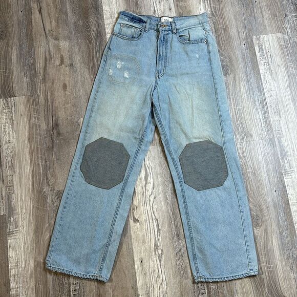 BDG Reworked Baggy Jeans | Grunge Patchwork Denim | Size 28 | 1527 - Picture 1 of 15